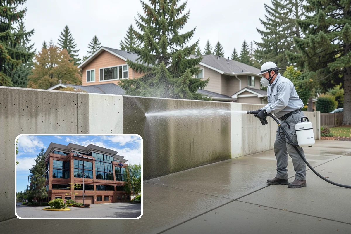 Cedar Siding Washing in Mountlake Terrace, Snohomish County, WA - Protects soft cedar fibers from pressure damage