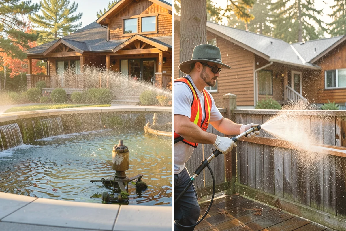Cedar Siding Washing in Mukilteo, Snohomish County, WA - Inspect shakes and boards for loose or damaged pieces