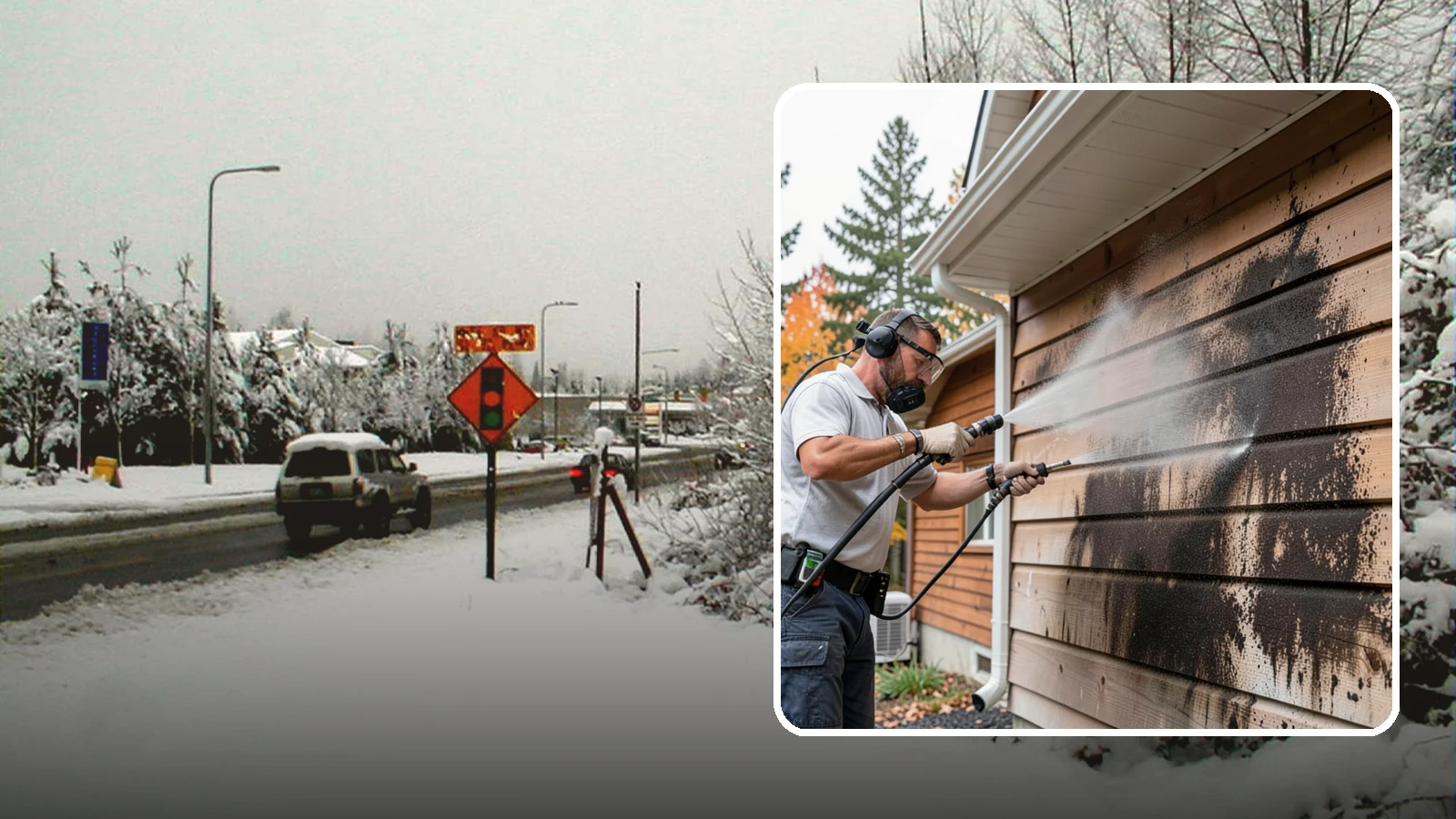 Cedar Siding Washing in Newcastle, King County, WA - Cedar siding washing carefully clears mildew and dark streaks from shakes and boards while protecting cedar's soft, natural...