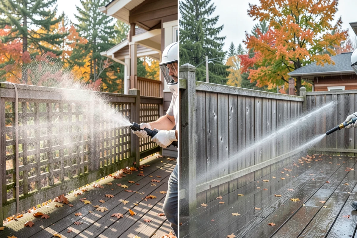Cedar Siding Washing in Normandy Park, King County, WA - Inspect shakes and boards for loose or damaged pieces