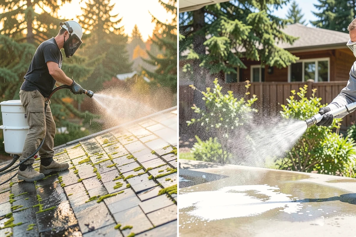 Cedar Siding Washing in North Bend, King County, WA - Inspect shakes and boards for loose or damaged pieces