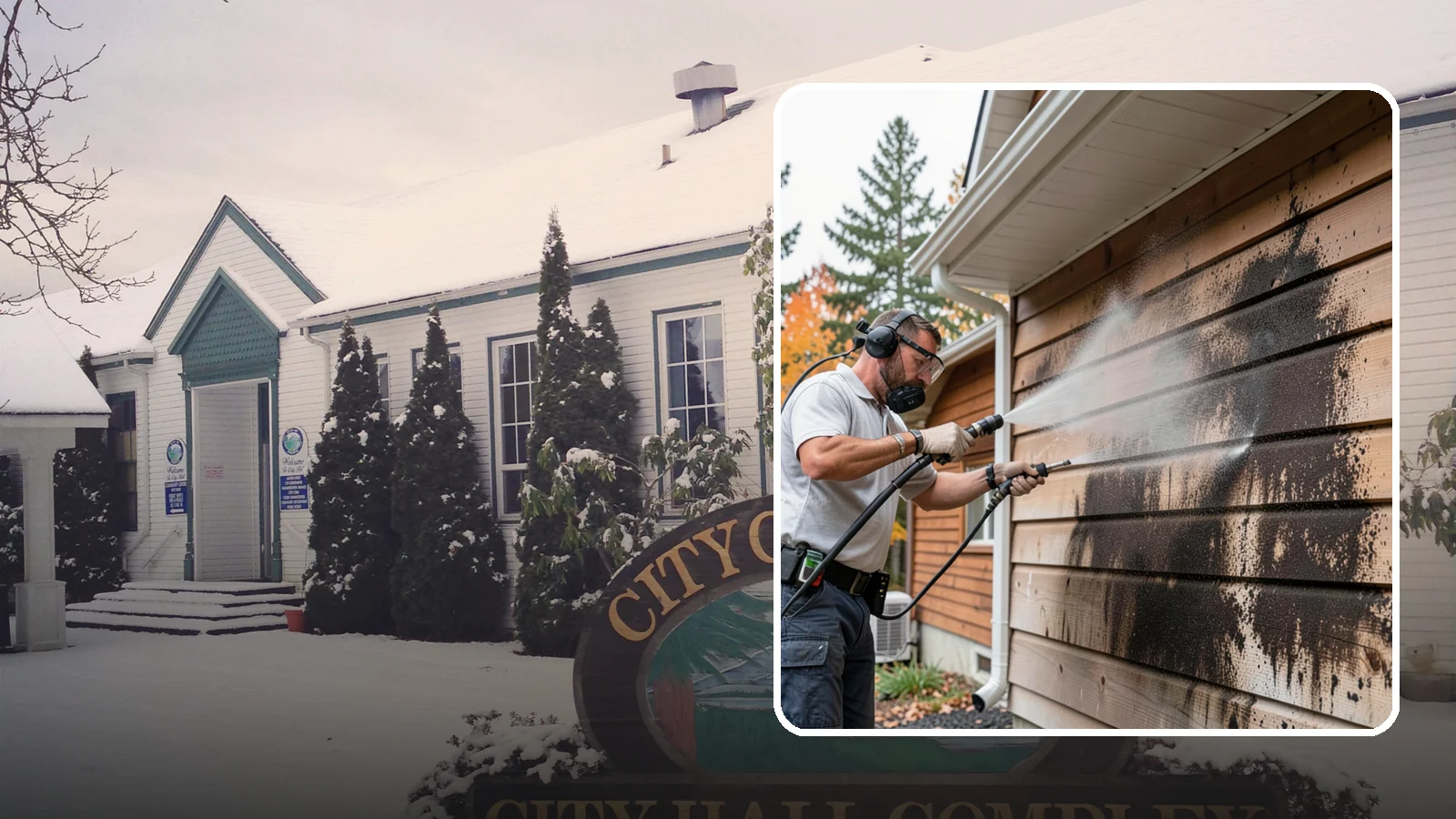 Cedar Siding Washing in Pacific, King County, WA - Cedar siding washing carefully clears mildew and dark streaks from shakes and boards while protecting cedar's soft, natural...