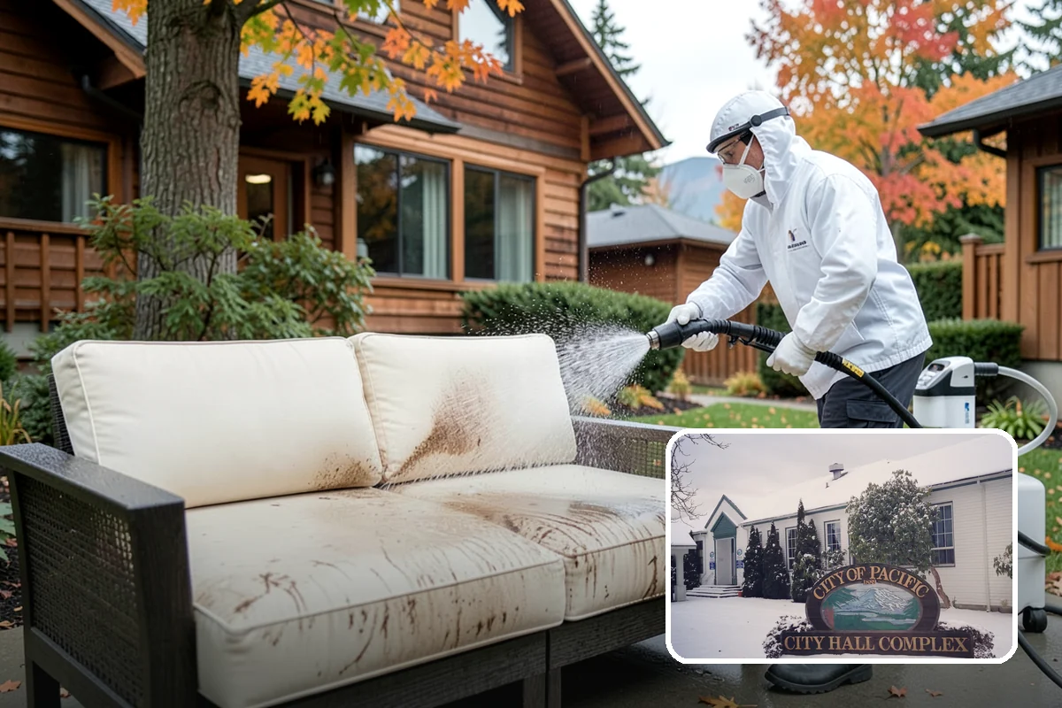 Cedar Siding Washing in Pacific, King County, WA - Protects soft cedar fibers from pressure damage