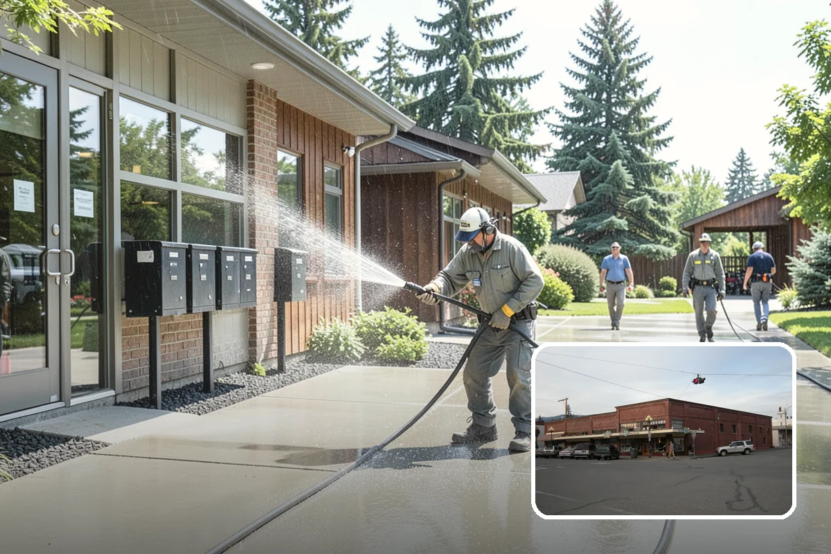 Cedar Siding Washing in Sedro-Woolley, Skagit County, WA - Protects soft cedar fibers from pressure damage