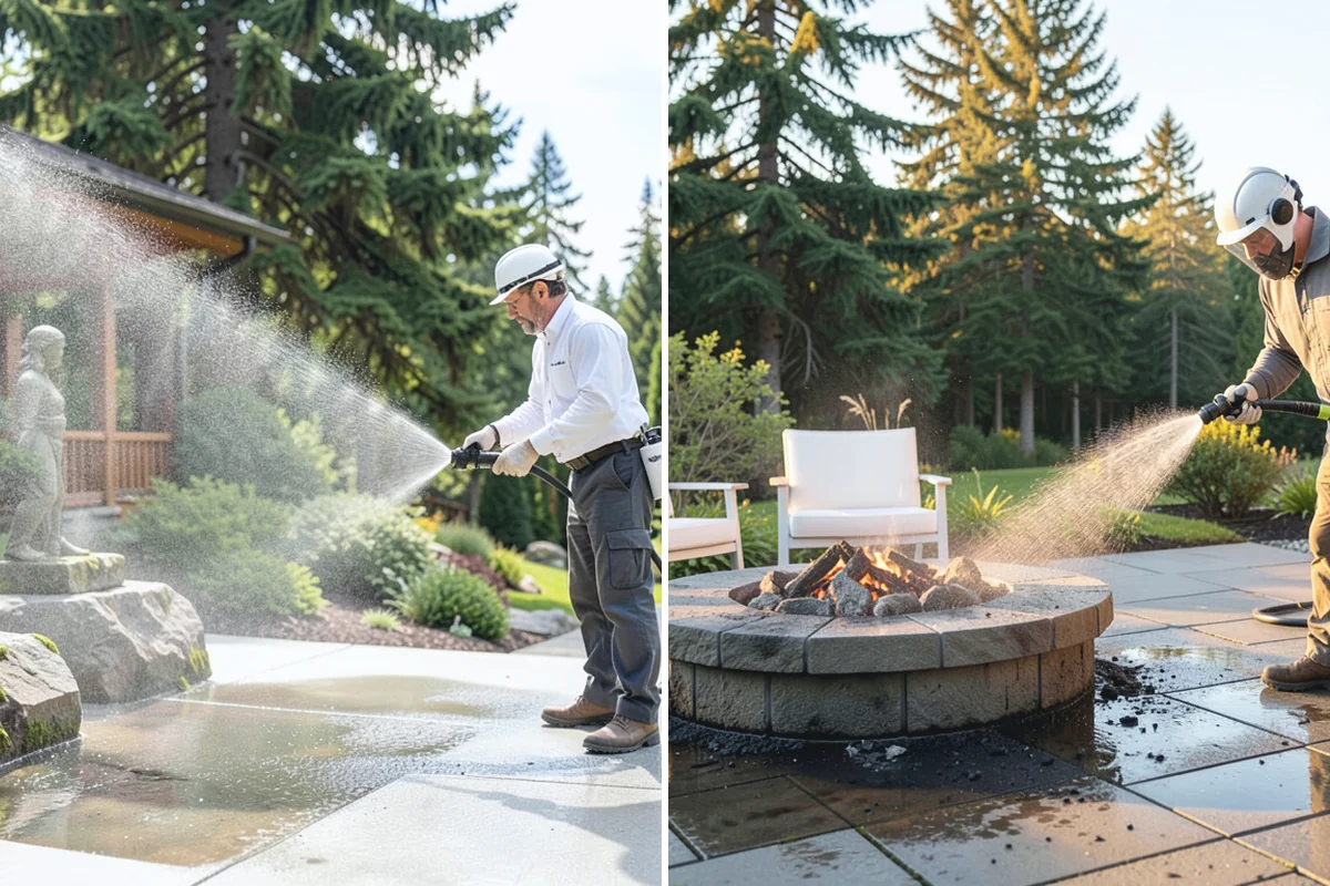 Cedar Siding Washing in Wilkeson, Pierce County, WA - Inspect shakes and boards for loose or damaged pieces