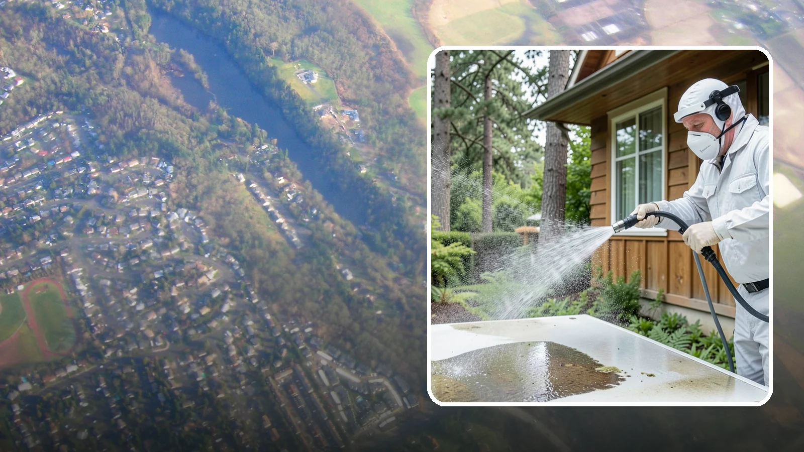 Chemical Treatment in Algona, King County, WA - Chemical treatment applies targeted cleaning solutions that dissolve organic growth and stains rather than relying on pressure...