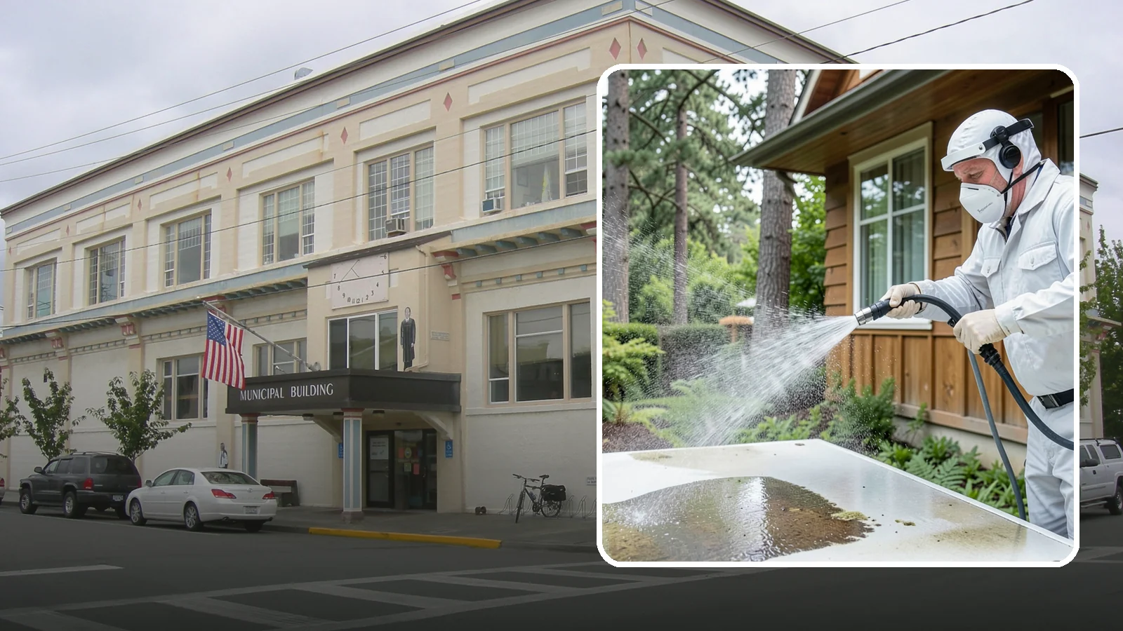 Chemical Treatment in Anacortes, Skagit County, WA - Chemical treatment applies targeted cleaning solutions that dissolve organic growth and stains rather than relying on pressure...