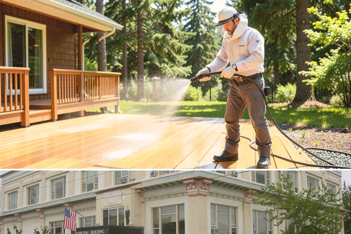 Chemical Treatment in Anacortes, Skagit County, WA - Works throughout the year, with the wet Northwest seasons driving the most demand for treating active organic growth.