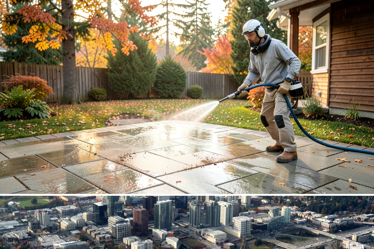 Chemical Treatment in Bellevue, King County, WA - Works throughout the year, with the wet Northwest seasons driving the most demand for treating active organic growth.