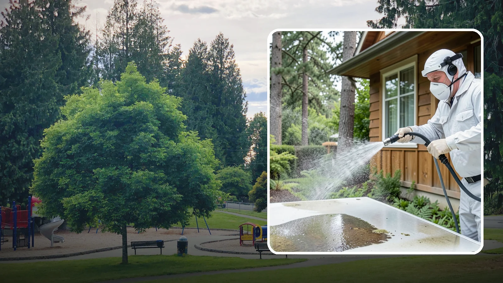 Chemical Treatment in Bonney Lake, Pierce County, WA - Chemical treatment applies targeted cleaning solutions that dissolve organic growth and stains rather than relying on pressure...