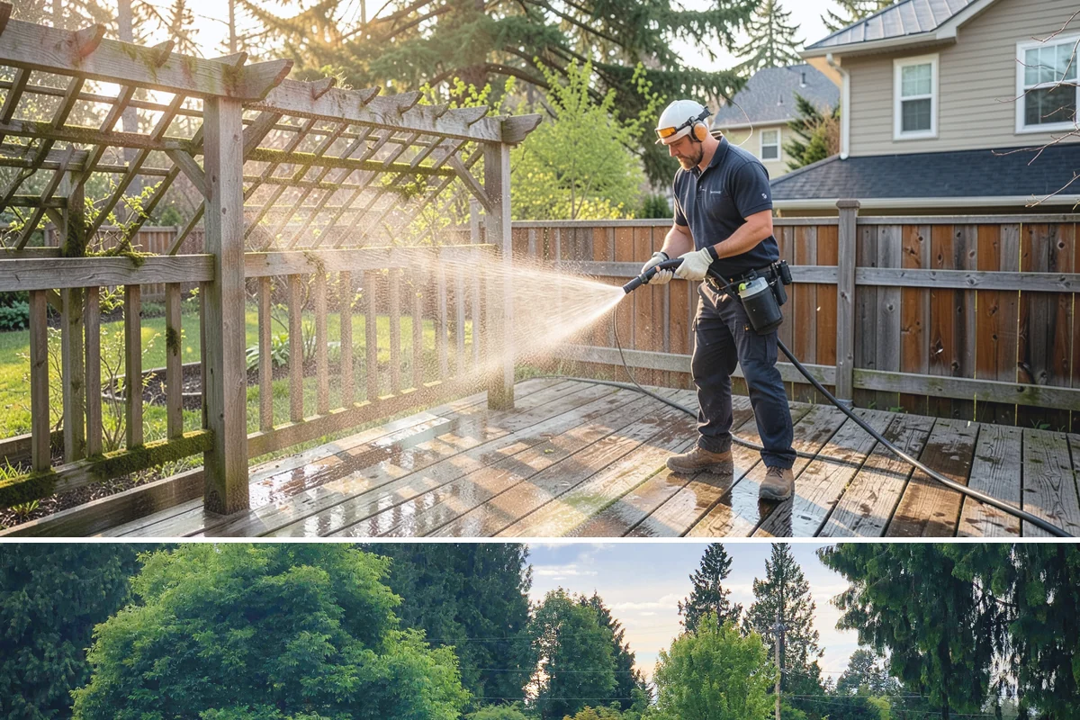 Chemical Treatment in Bonney Lake, Pierce County, WA - Works throughout the year, with the wet Northwest seasons driving the most demand for treating active organic growth.