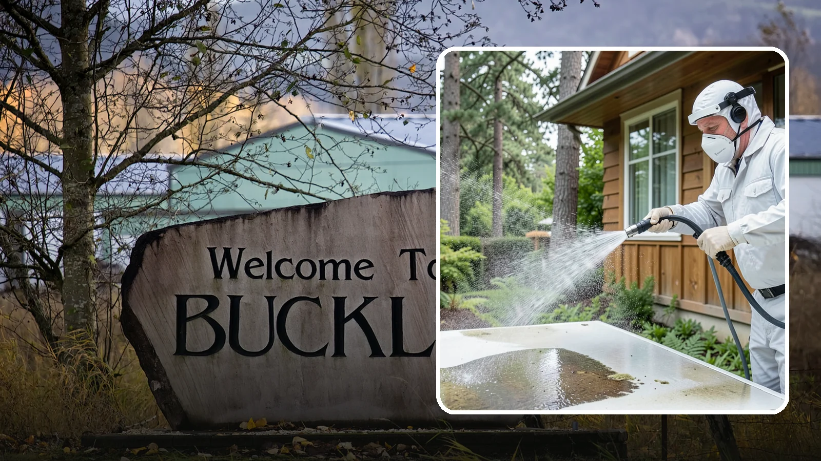 Chemical Treatment in Buckley, Pierce County, WA - Chemical treatment applies targeted cleaning solutions that dissolve organic growth and stains rather than relying on pressure...