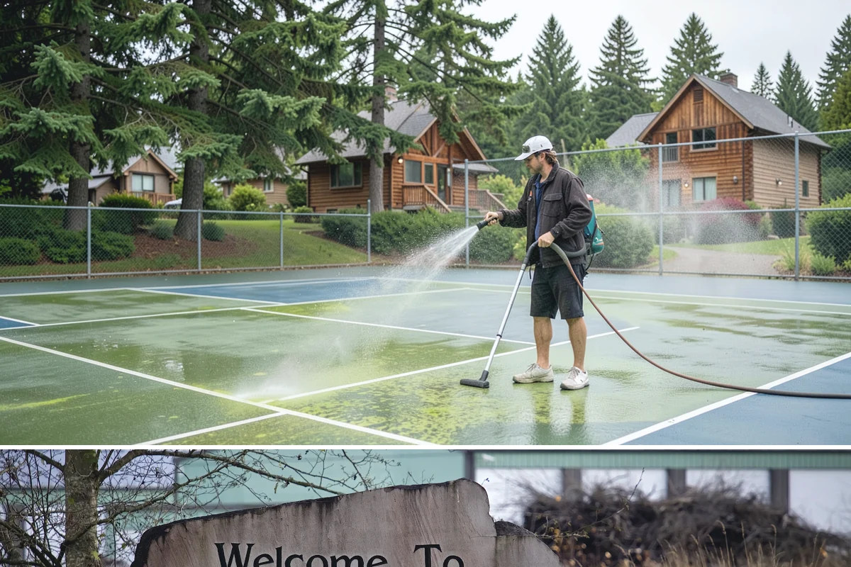 Chemical Treatment in Buckley, Pierce County, WA - Works throughout the year, with the wet Northwest seasons driving the most demand for treating active organic growth.