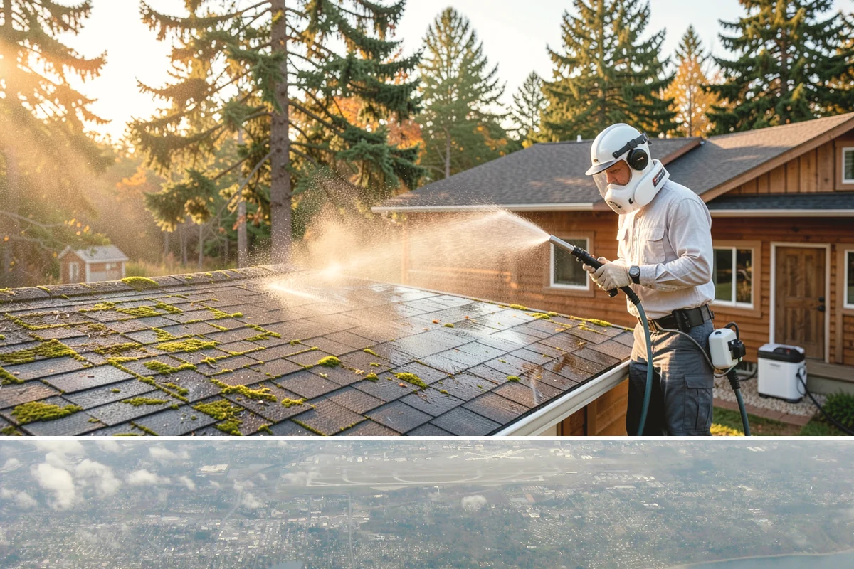 Chemical Treatment in Burien, King County, WA - Works throughout the year, with the wet Northwest seasons driving the most demand for treating active organic growth.