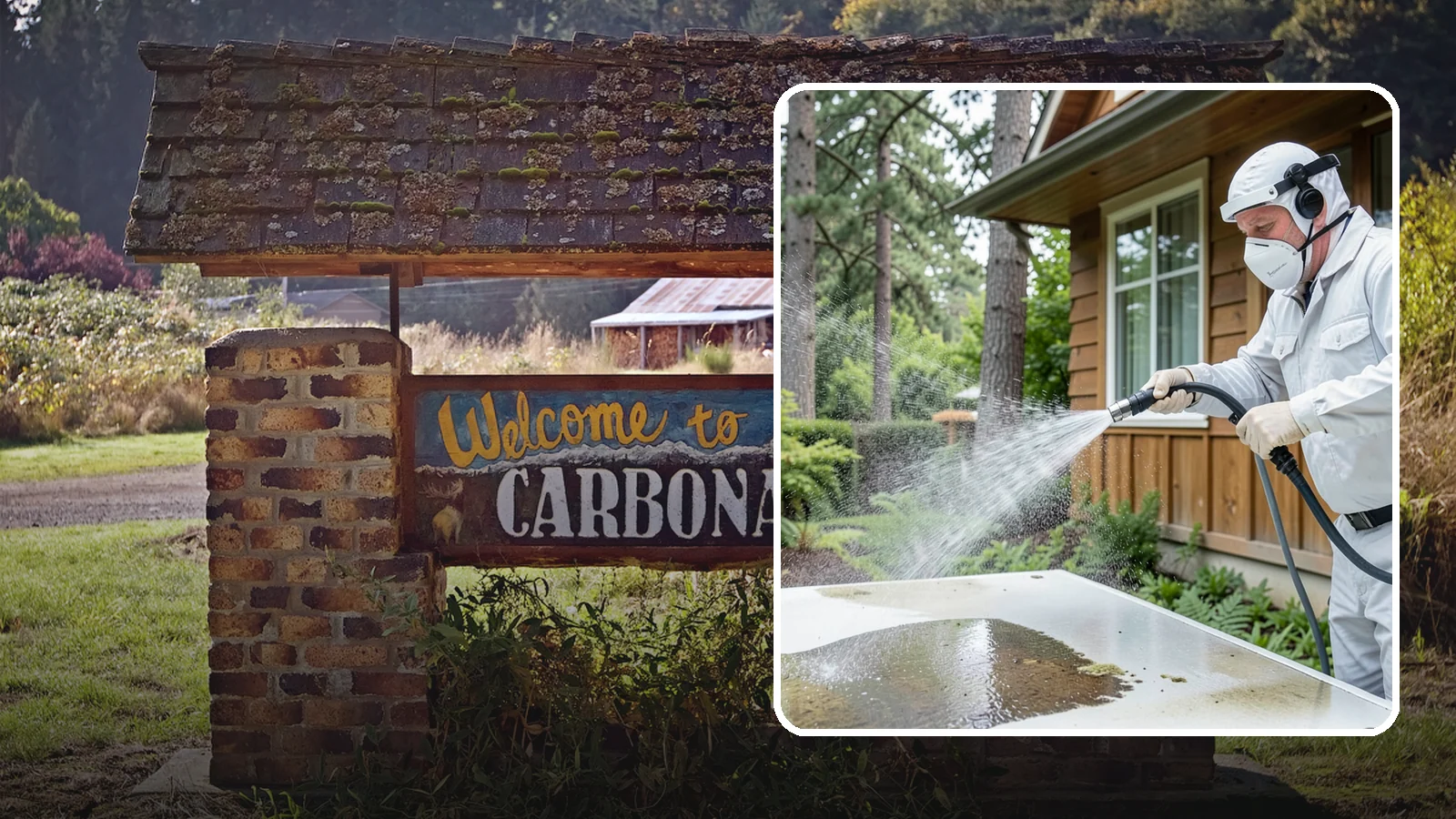 Chemical Treatment in Carbonado, Pierce County, WA - Chemical treatment applies targeted cleaning solutions that dissolve organic growth and stains rather than relying on pressure...