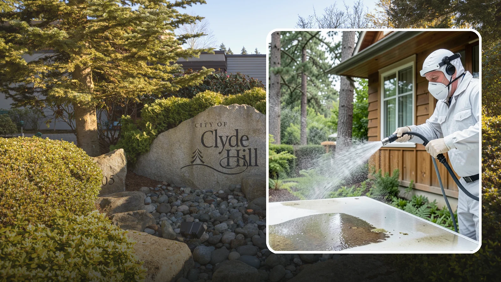 Chemical Treatment in Clyde Hill, King County, WA - Chemical treatment applies targeted cleaning solutions that dissolve organic growth and stains rather than relying on pressure...