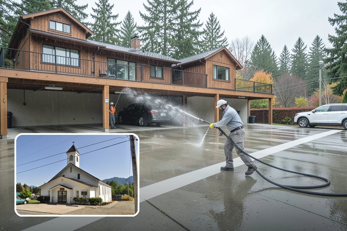 Chemical Treatment in Concrete, Skagit County, WA - Matches the cleaning solution precisely to each contaminant