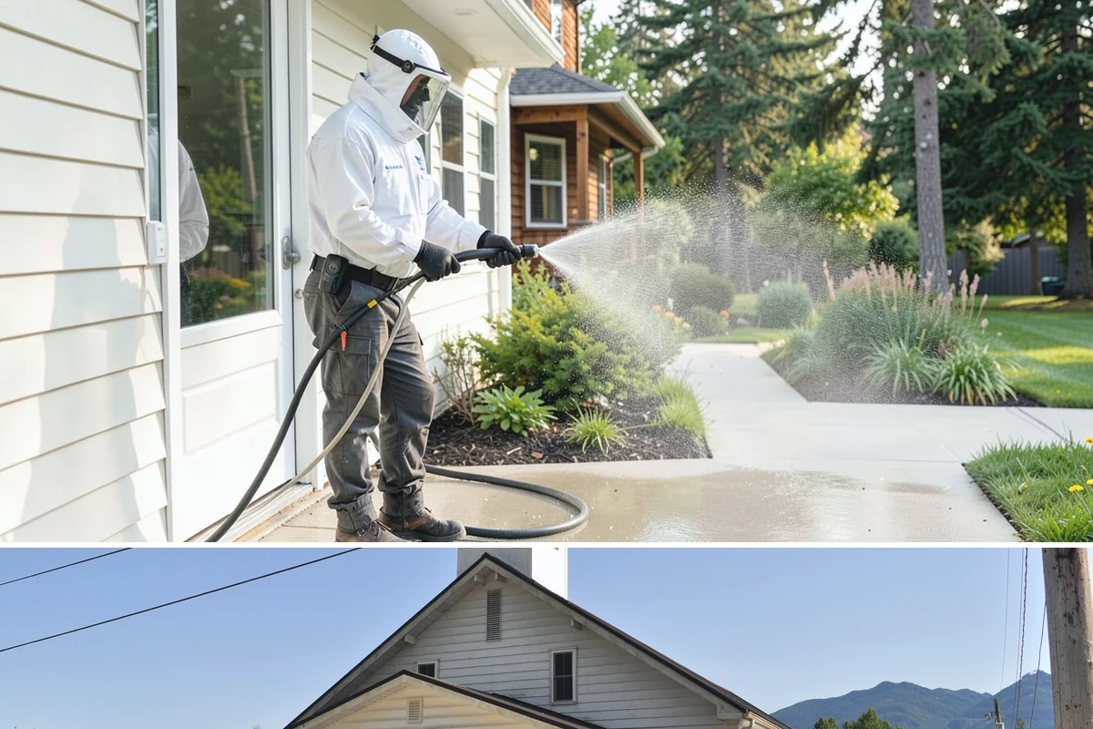 Chemical Treatment in Concrete, Skagit County, WA - Works throughout the year, with the wet Northwest seasons driving the most demand for treating active organic growth.