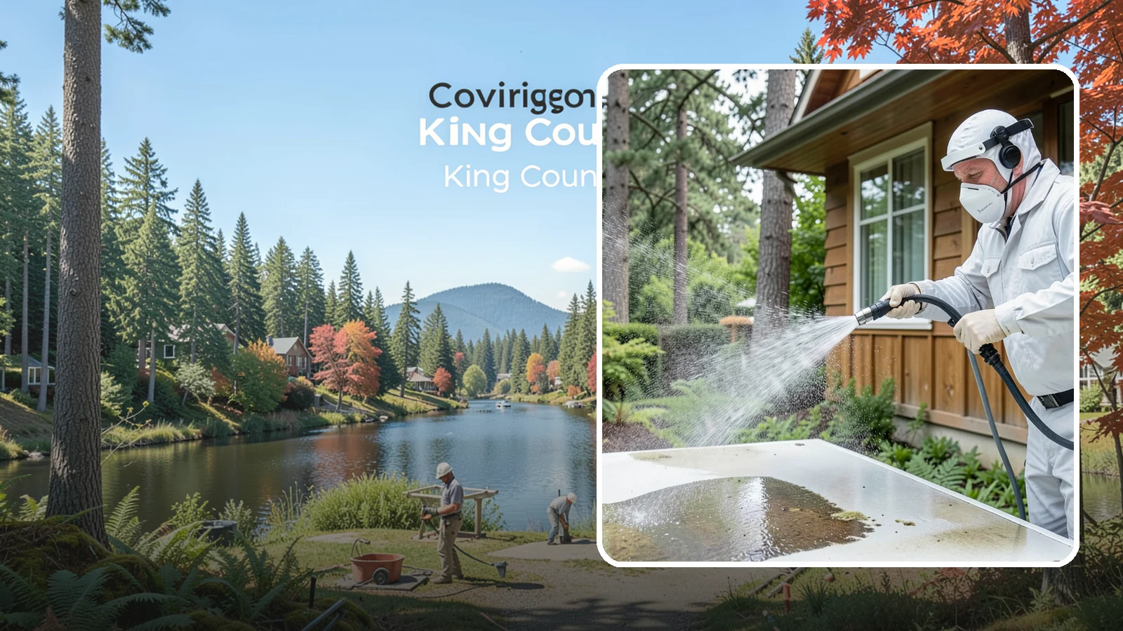 Chemical Treatment in Covington, King County, WA - Chemical treatment applies targeted cleaning solutions that dissolve organic growth and stains rather than relying on pressure...