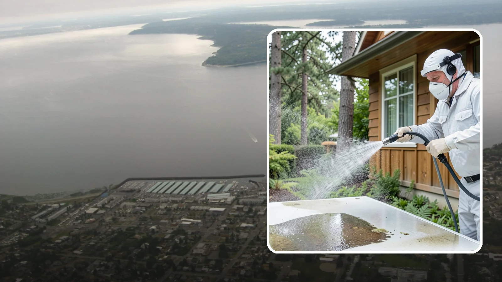 Chemical Treatment in Des Moines, King County, WA - Chemical treatment applies targeted cleaning solutions that dissolve organic growth and stains rather than relying on pressure...