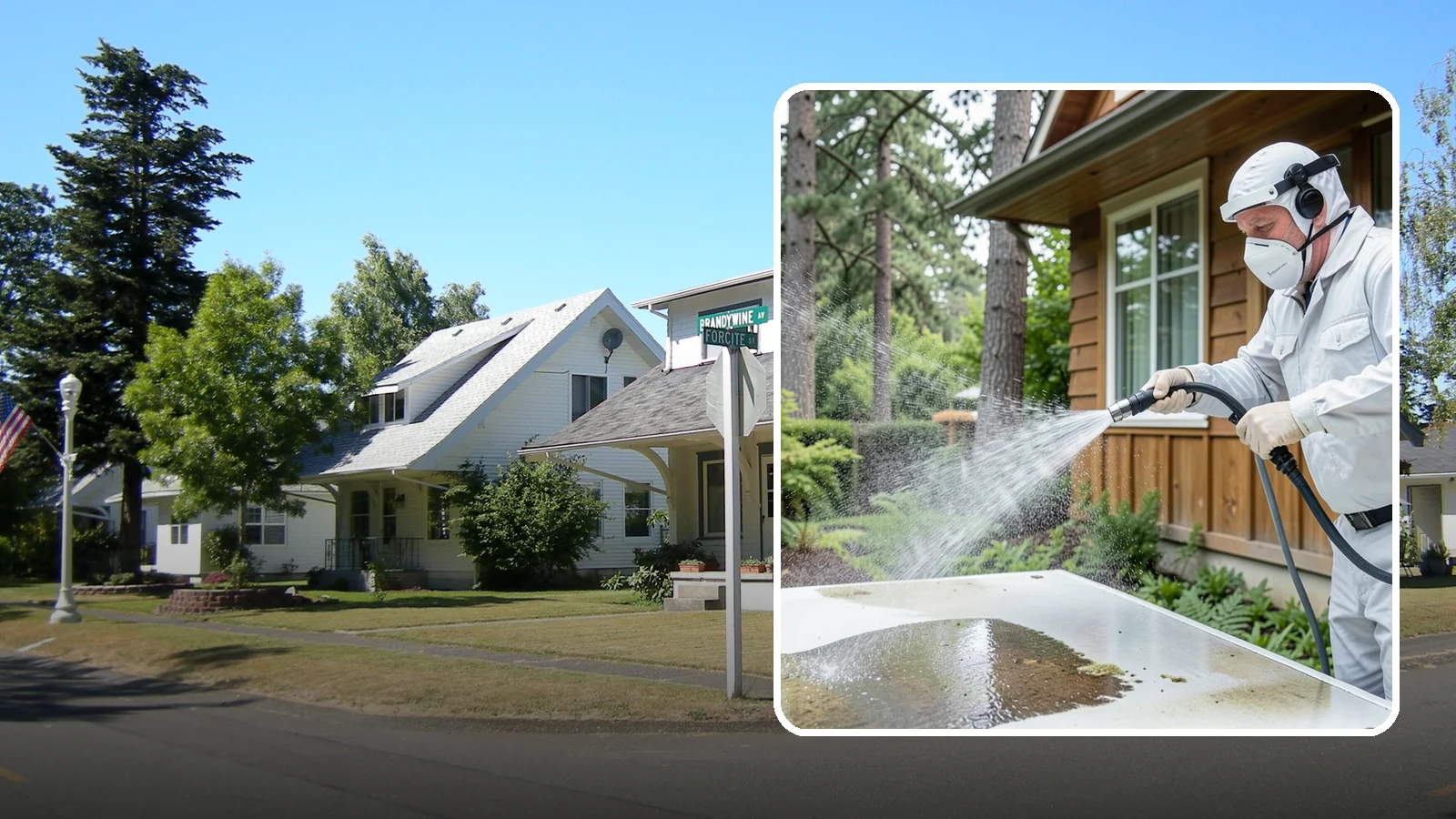 Chemical Treatment in DuPont, Pierce County, WA - Chemical treatment applies targeted cleaning solutions that dissolve organic growth and stains rather than relying on pressure...