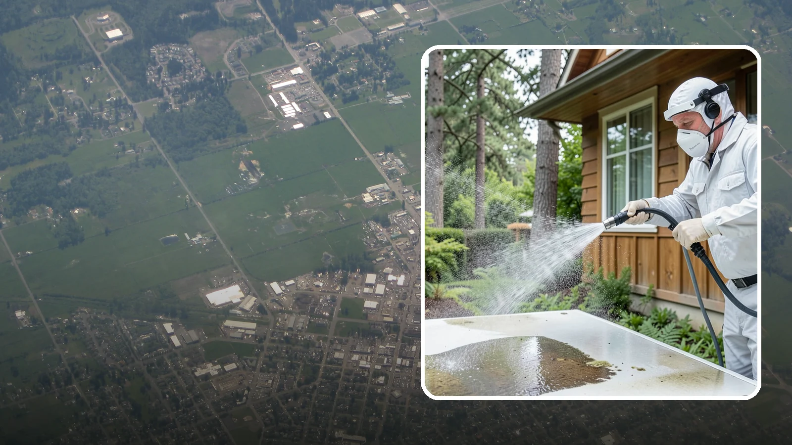 Chemical Treatment in Enumclaw, King County, WA - Chemical treatment applies targeted cleaning solutions that dissolve organic growth and stains rather than relying on pressure...