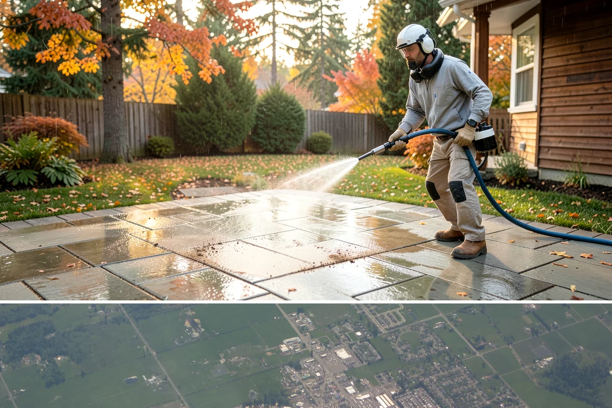 Chemical Treatment in Enumclaw, King County, WA - Works throughout the year, with the wet Northwest seasons driving the most demand for treating active organic growth.