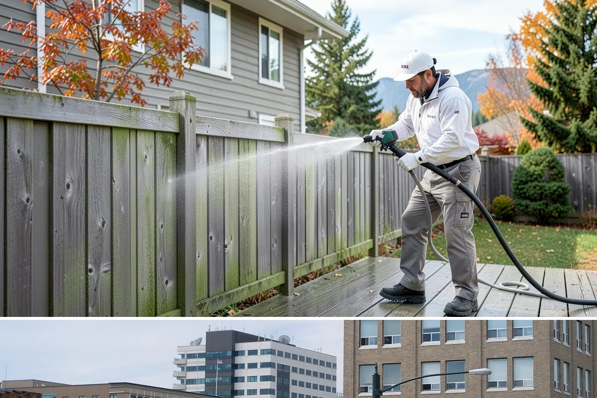Chemical Treatment in Everett, Snohomish County, WA - Works throughout the year, with the wet Northwest seasons driving the most demand for treating active organic growth.