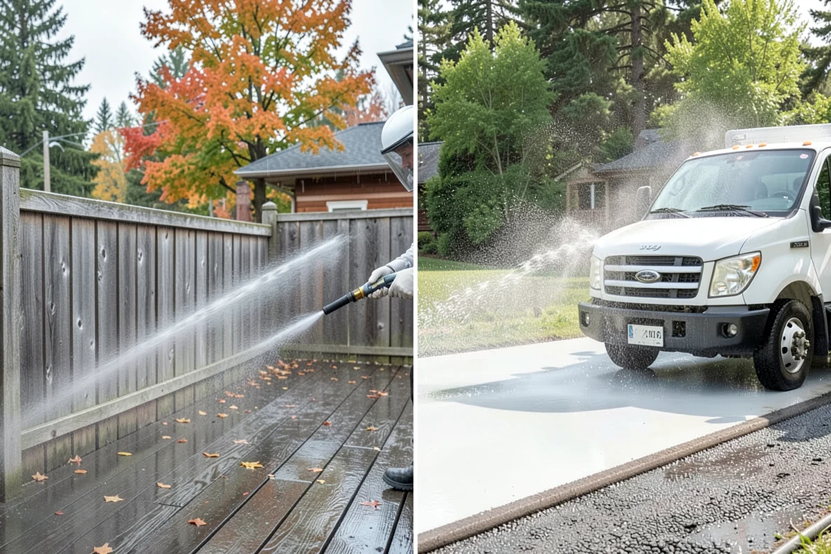 Chemical Treatment in Gig Harbor, Pierce County, WA - Identify the growth or stain and the surface material