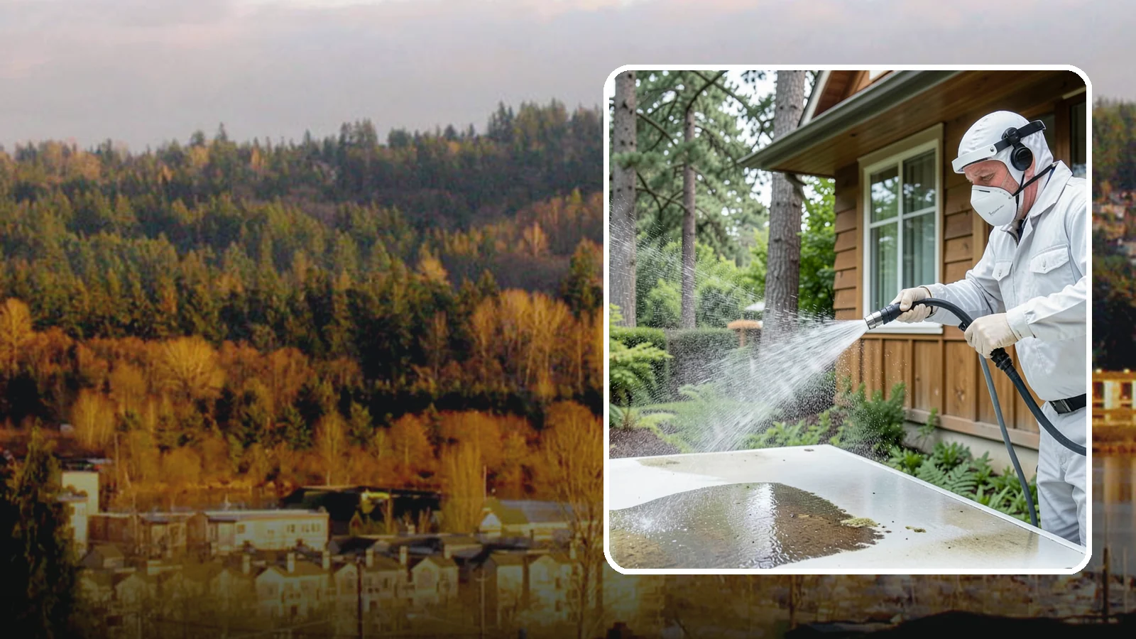 Chemical Treatment in Kenmore, King County, WA - Chemical treatment applies targeted cleaning solutions that dissolve organic growth and stains rather than relying on pressure...