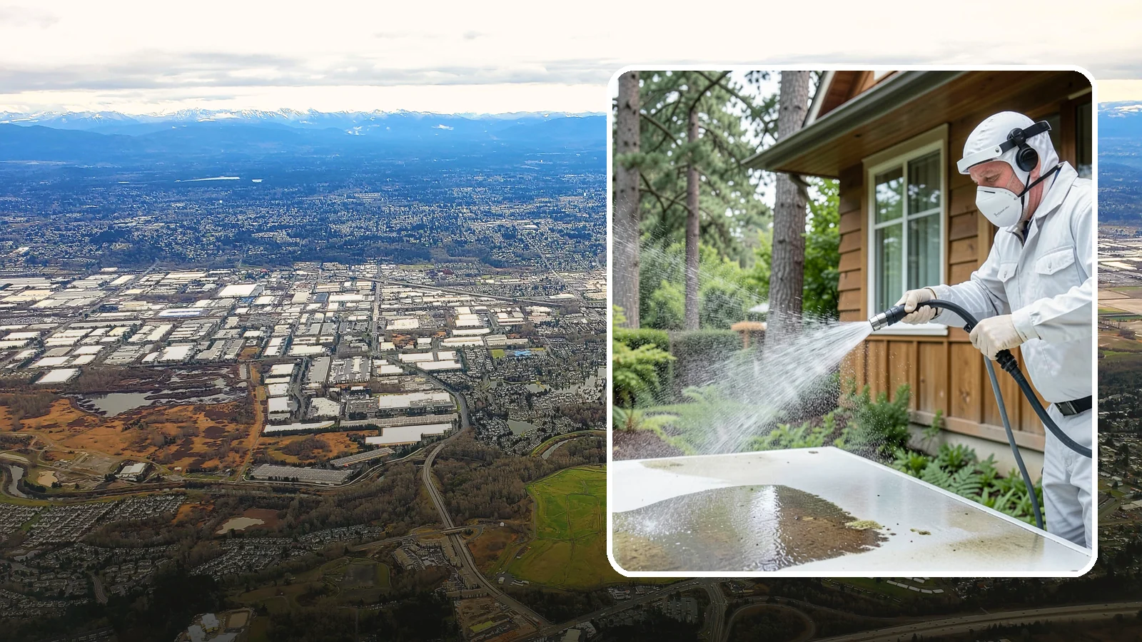 Chemical Treatment in Kent, King County, WA - Chemical treatment applies targeted cleaning solutions that dissolve organic growth and stains rather than relying on pressure...