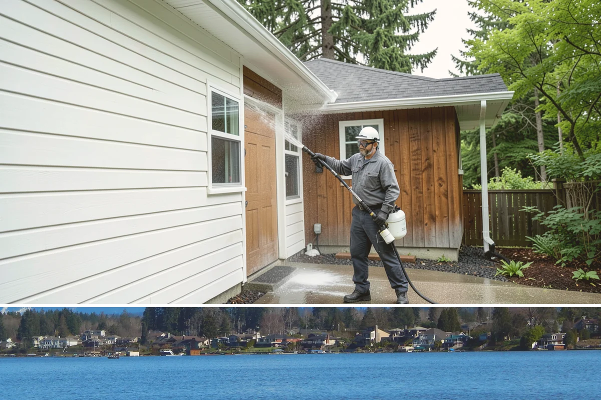 Chemical Treatment in Lake Stevens, Snohomish County, WA - Works throughout the year, with the wet Northwest seasons driving the most demand for treating active organic growth.