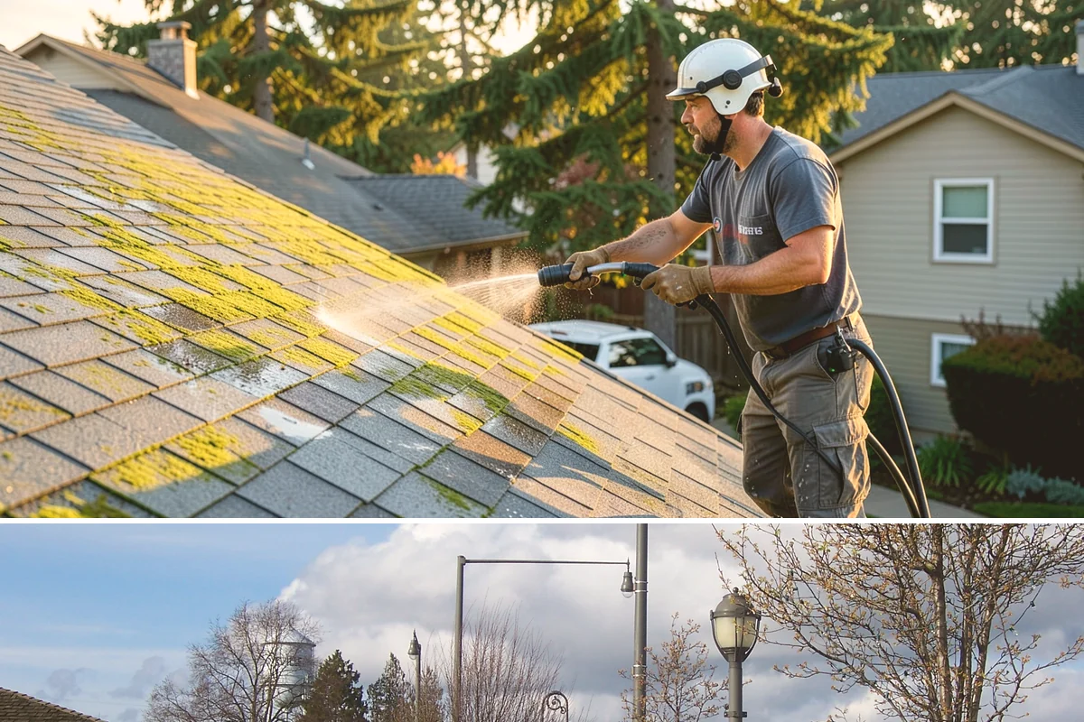 Chemical Treatment in Marysville, Snohomish County, WA - Works throughout the year, with the wet Northwest seasons driving the most demand for treating active organic growth.