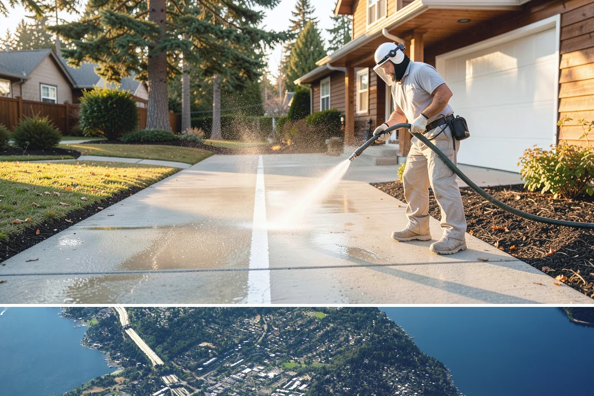 Chemical Treatment in Mercer Island, King County, WA - Works throughout the year, with the wet Northwest seasons driving the most demand for treating active organic growth.