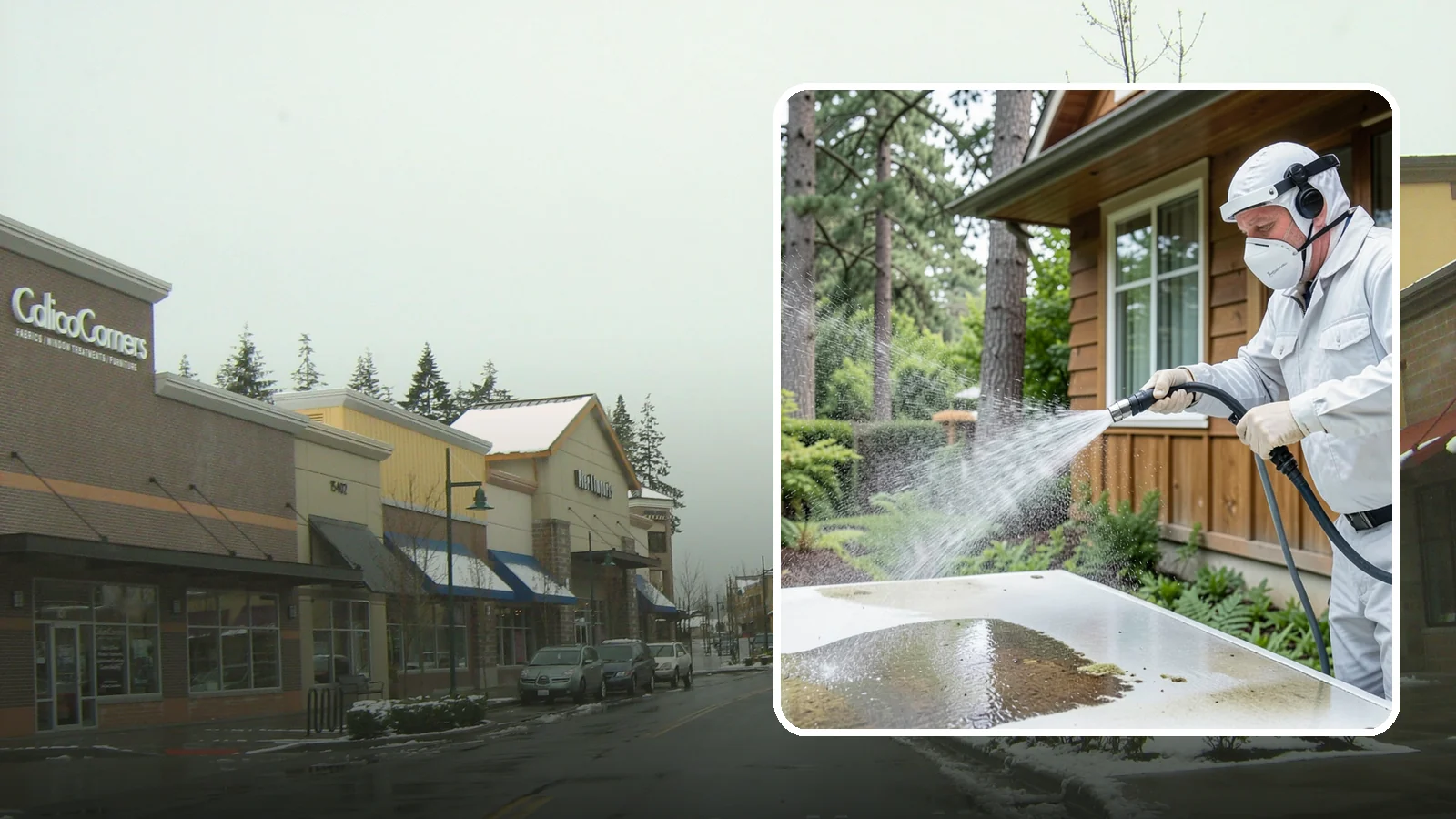 Chemical Treatment in Mill Creek, Snohomish County, WA - Chemical treatment applies targeted cleaning solutions that dissolve organic growth and stains rather than relying on pressure...