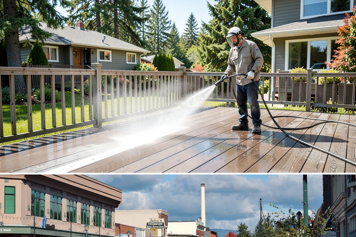 Chemical Treatment in Monroe, Snohomish County, WA - Works throughout the year, with the wet Northwest seasons driving the most demand for treating active organic growth.