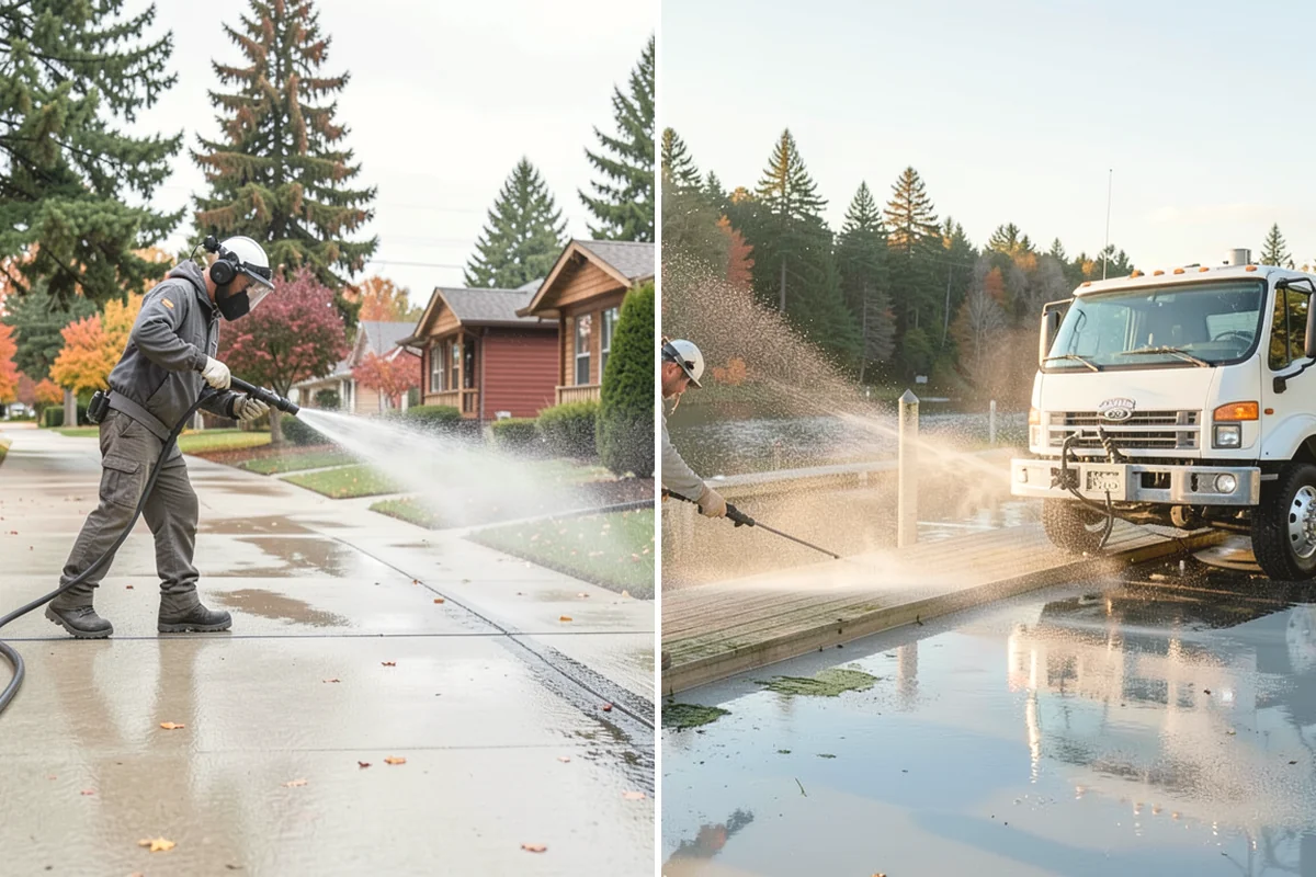 Chemical Treatment in Mountlake Terrace, Snohomish County, WA - Identify the growth or stain and the surface material