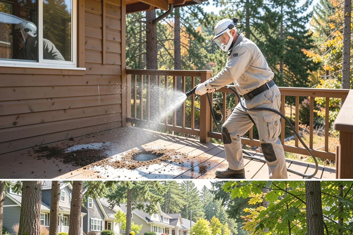 Chemical Treatment in Normandy Park, King County, WA - Works throughout the year, with the wet Northwest seasons driving the most demand for treating active organic growth.
