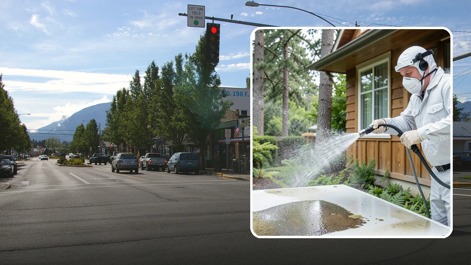 Chemical Treatment in North Bend, King County, WA - Chemical treatment applies targeted cleaning solutions that dissolve organic growth and stains rather than relying on pressure...