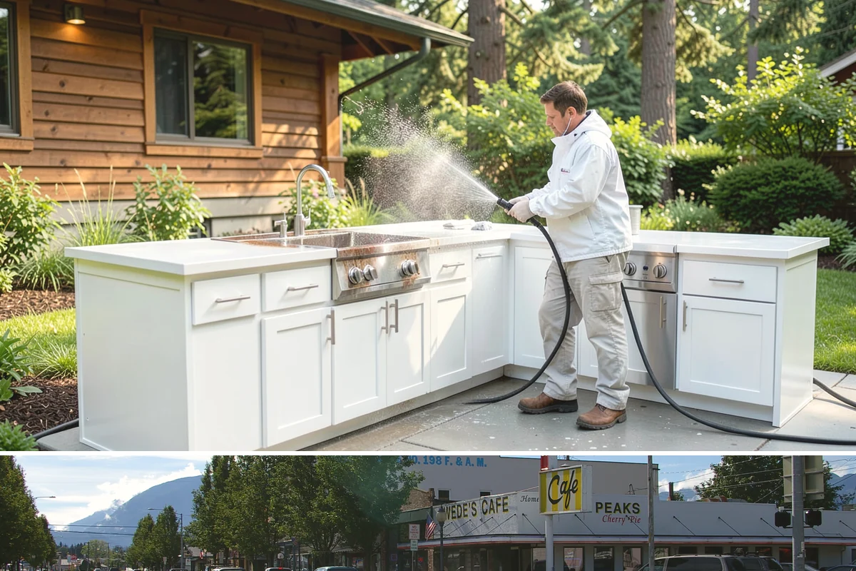 Chemical Treatment in North Bend, King County, WA - Works throughout the year, with the wet Northwest seasons driving the most demand for treating active organic growth.