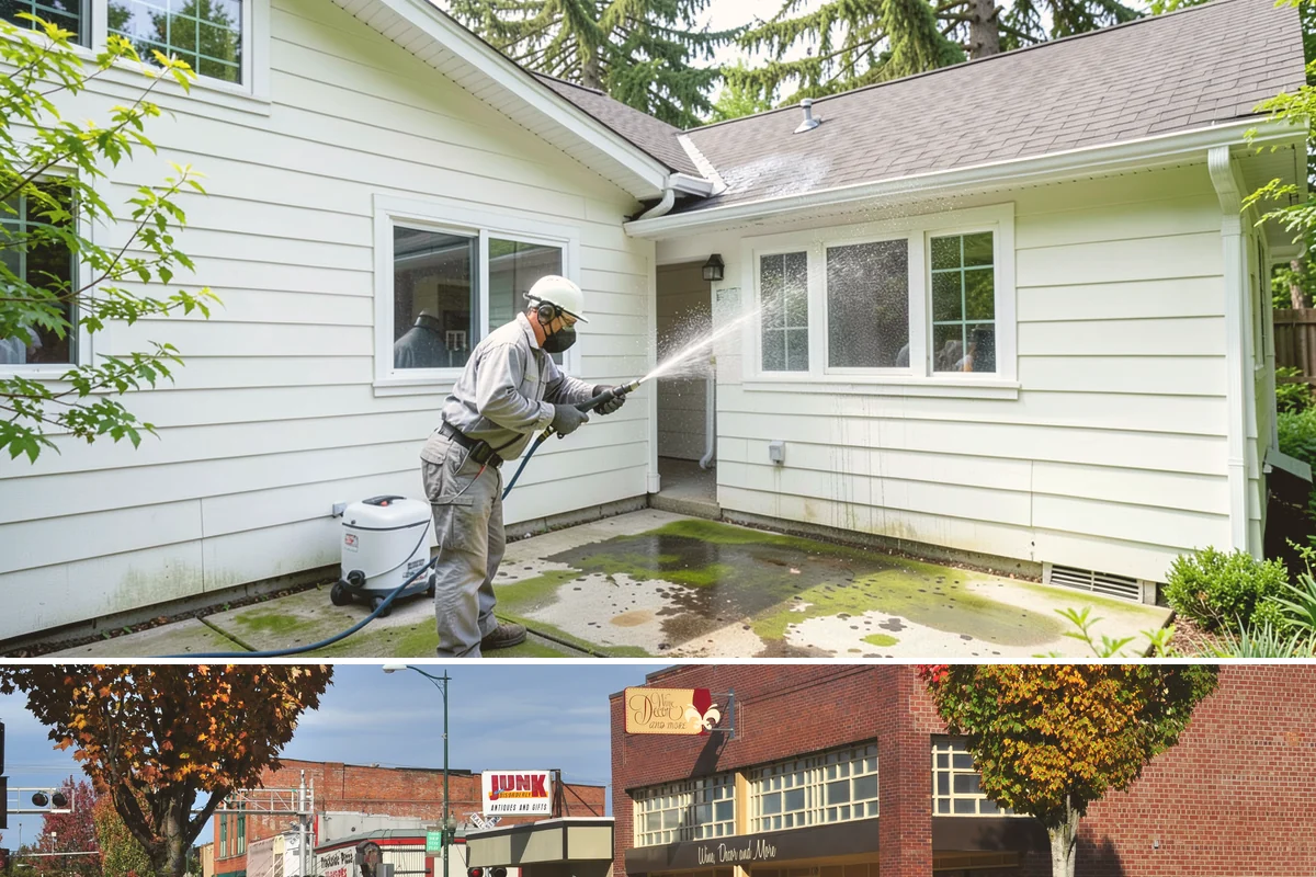 Chemical Treatment in Puyallup, Pierce County, WA - Works throughout the year, with the wet Northwest seasons driving the most demand for treating active organic growth.