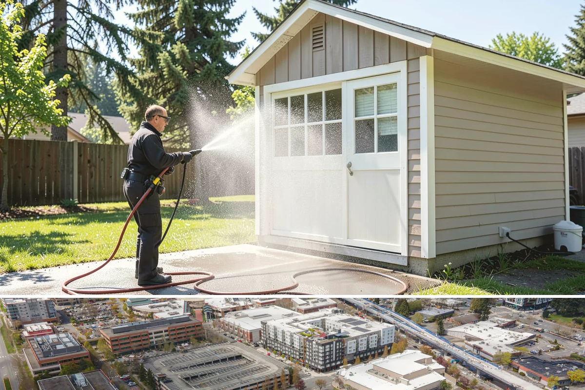 Chemical Treatment in Redmond, King County, WA - Works throughout the year, with the wet Northwest seasons driving the most demand for treating active organic growth.