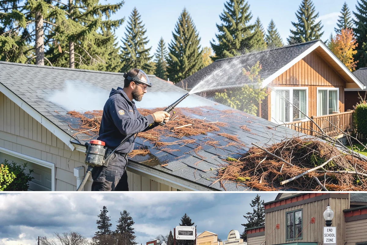 Chemical Treatment in Roy, Pierce County, WA - Works throughout the year, with the wet Northwest seasons driving the most demand for treating active organic growth.