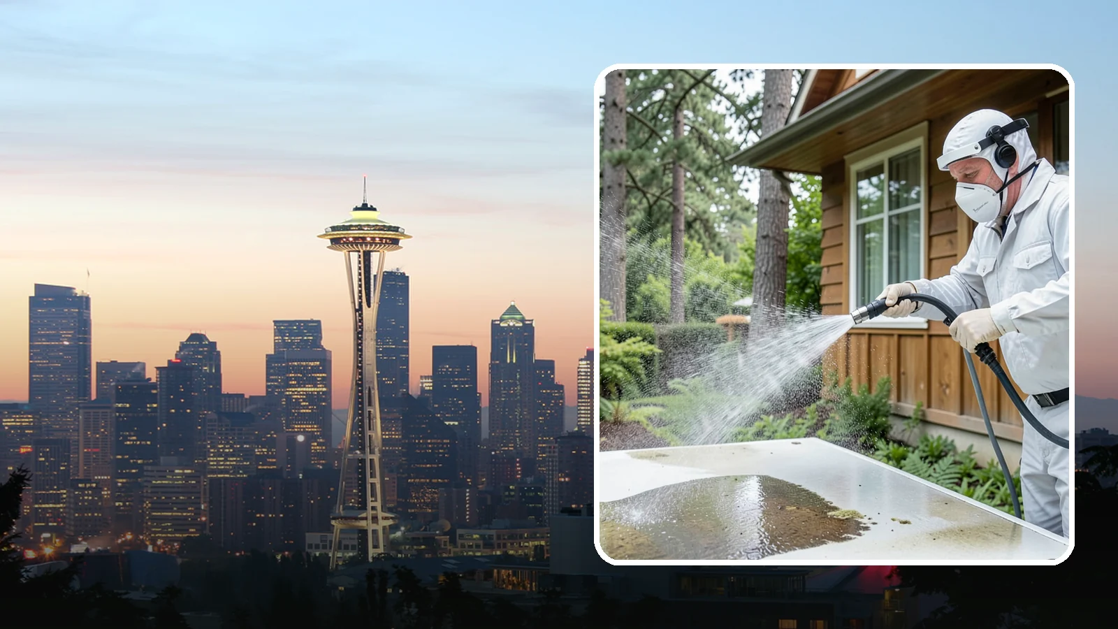 Chemical Treatment in Seattle, King County, WA - Chemical treatment applies targeted cleaning solutions that dissolve organic growth and stains rather than relying on pressure...