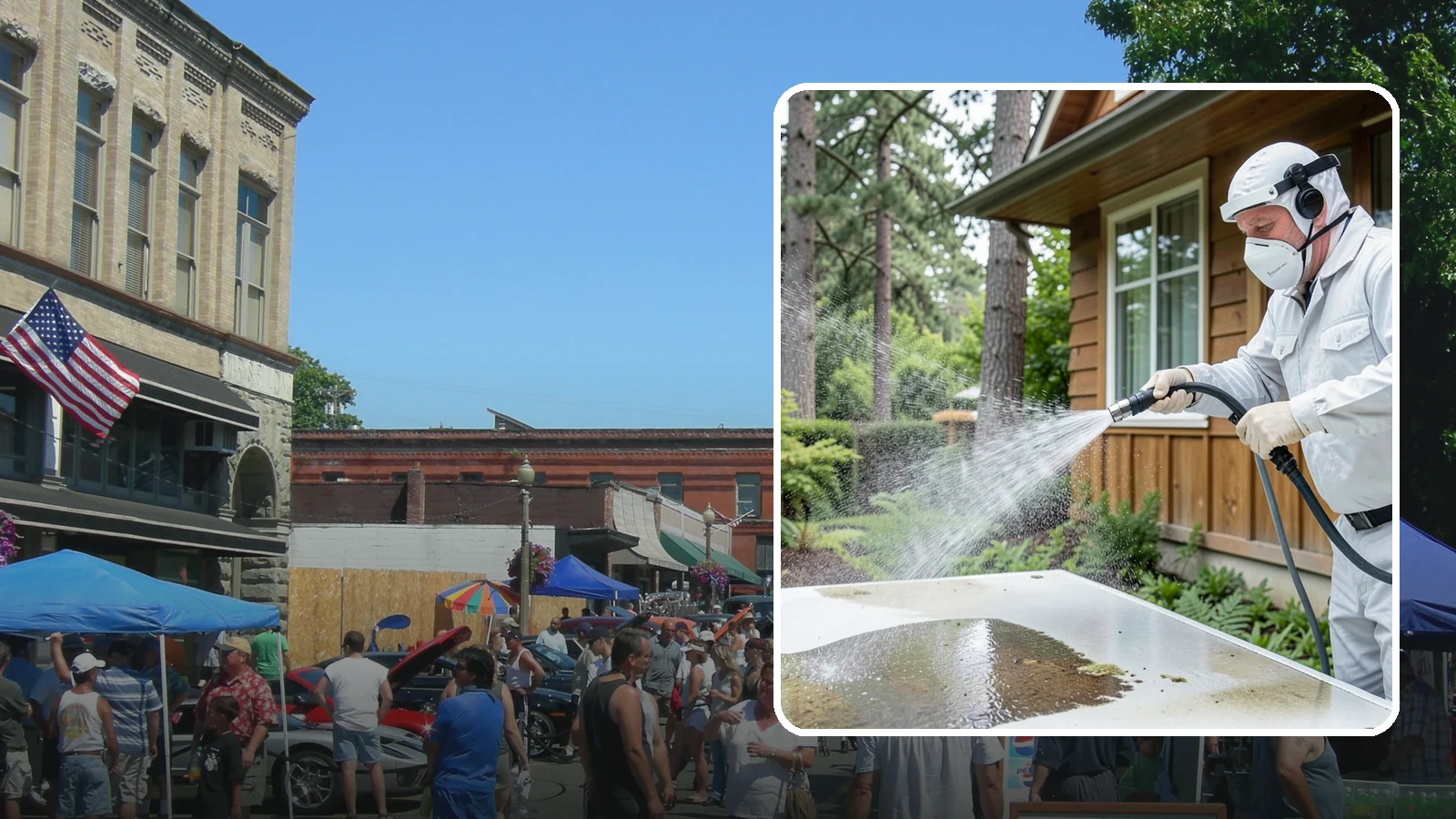 Chemical Treatment in Snohomish, Snohomish County, WA - Chemical treatment applies targeted cleaning solutions that dissolve organic growth and stains rather than relying on pressure...