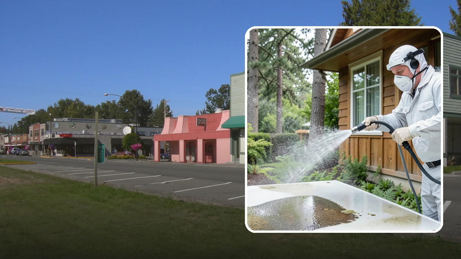 Chemical Treatment in Snoqualmie, King County, WA - Chemical treatment applies targeted cleaning solutions that dissolve organic growth and stains rather than relying on pressure...