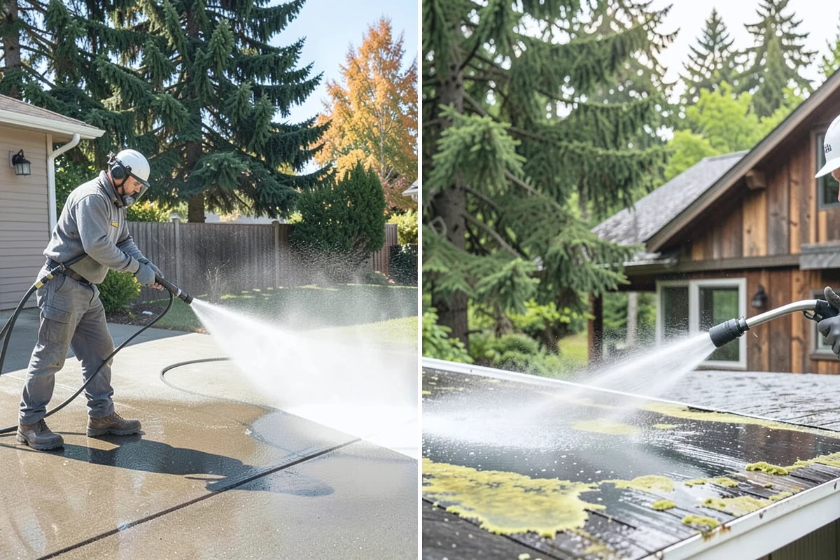 Chemical Treatment in Woodinville, King County, WA - Identify the growth or stain and the surface material