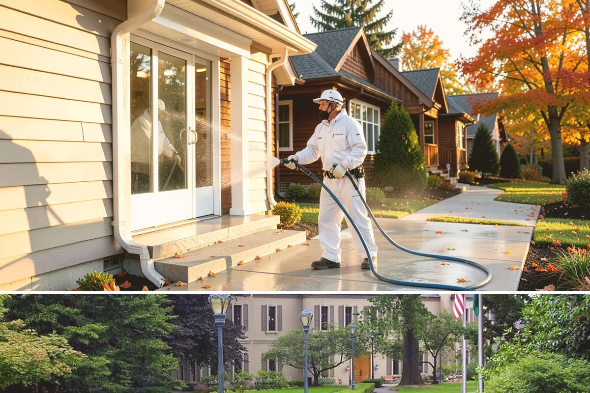 Chemical Treatment in Woodinville, King County, WA - Works throughout the year, with the wet Northwest seasons driving the most demand for treating active organic growth.