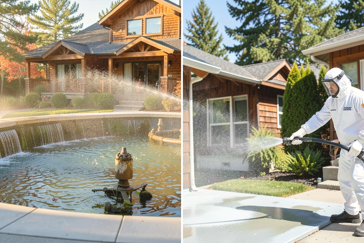 Chimney Exterior Cleaning in Black Diamond, King County, WA - Assess chimney material and check mortar condition