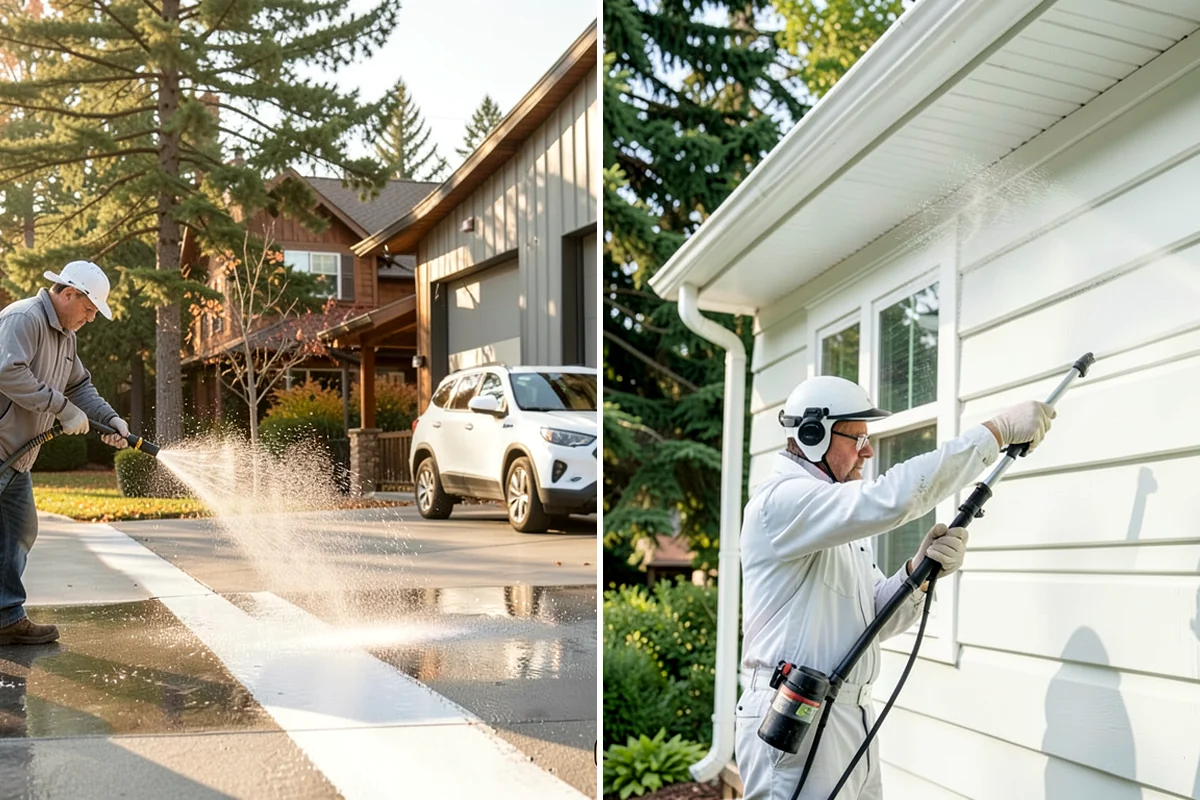 Chimney Exterior Cleaning in Clyde Hill, King County, WA - Assess chimney material and check mortar condition